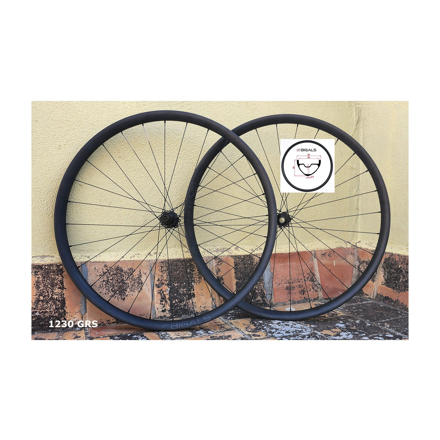 AirFlow MTB ruedas de carbono 29er W-35MM