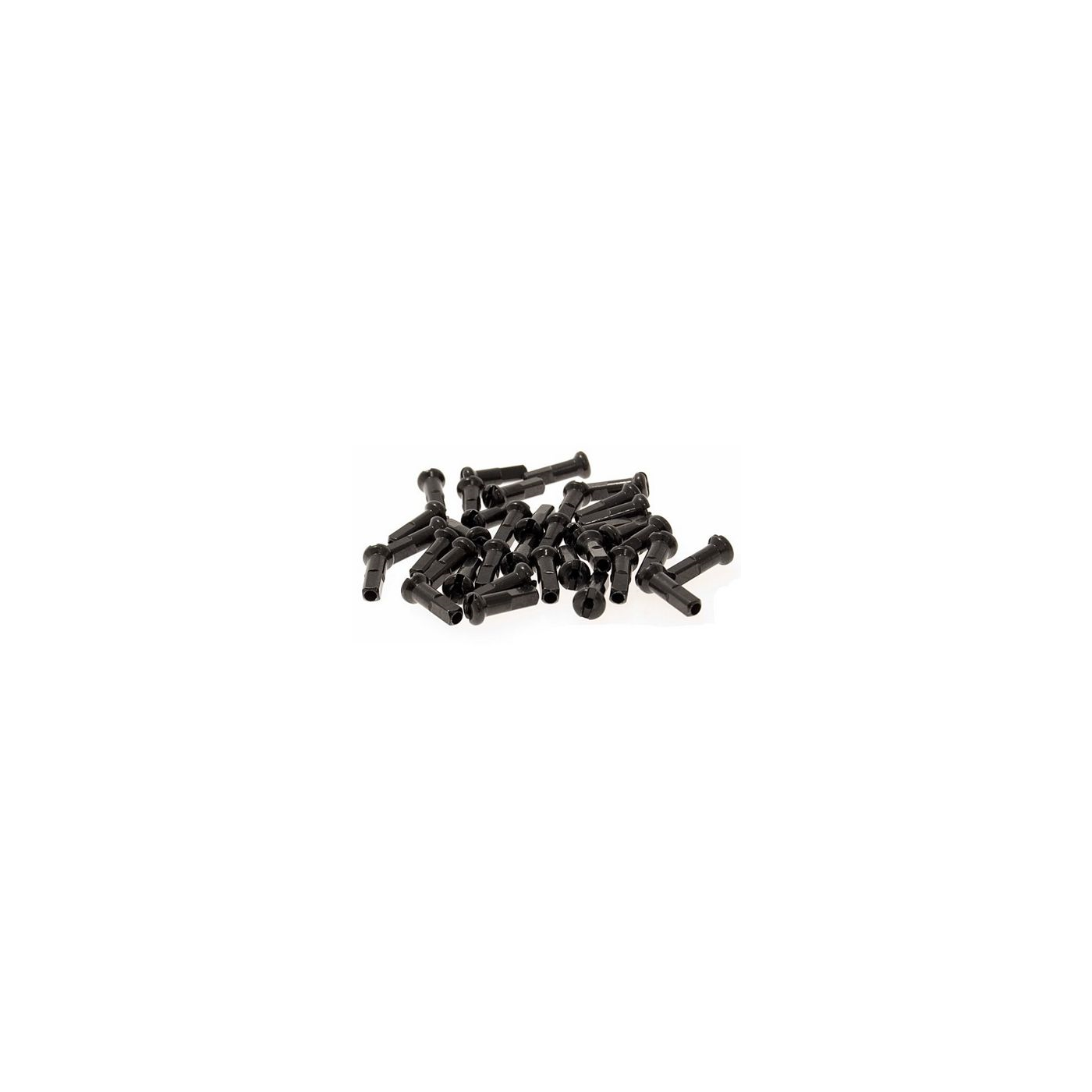 G14x14MM SCHWARZ, ALUMINIUM NIPPEL (60PCS)